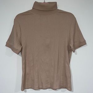 SOLD. Zara cream turtleneck shirt XL